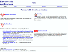 Tablet Screenshot of electrostatic.com